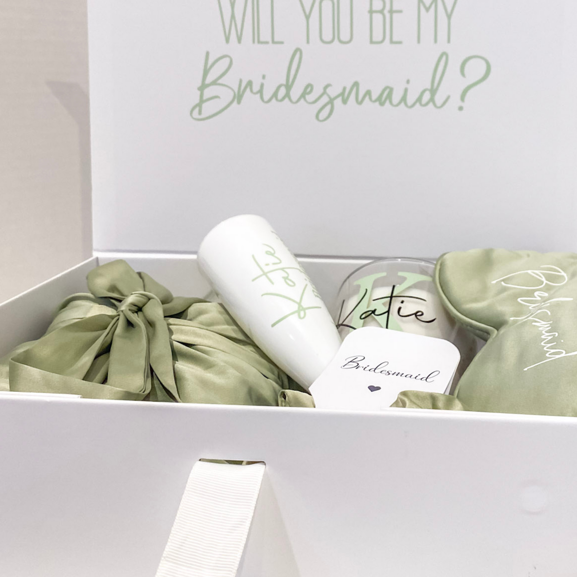 Personalised bridal party gift hamper