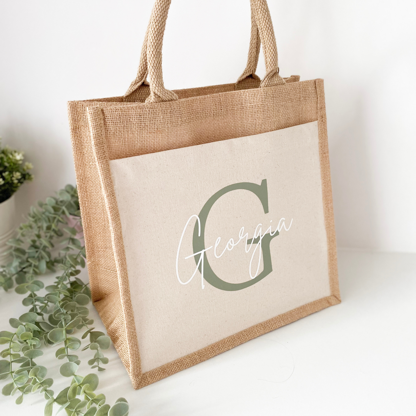 personalised tote bag for bridesmaid