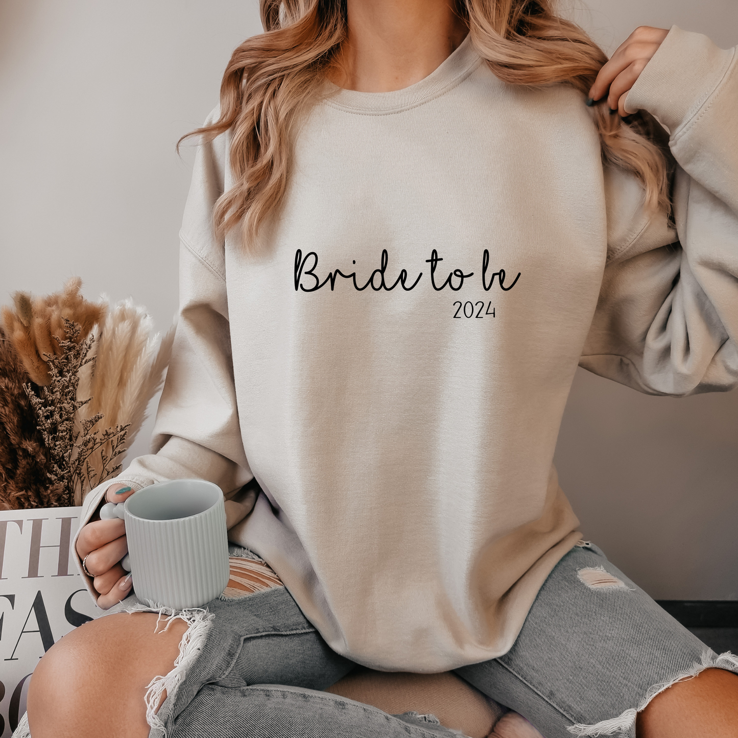 Personalised Sweatshirt For Bride To Be