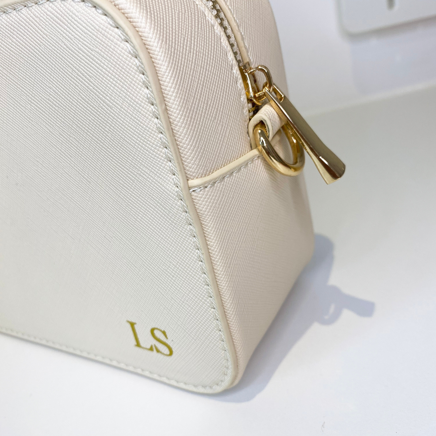 Personalised Crossbody Bag - Cream