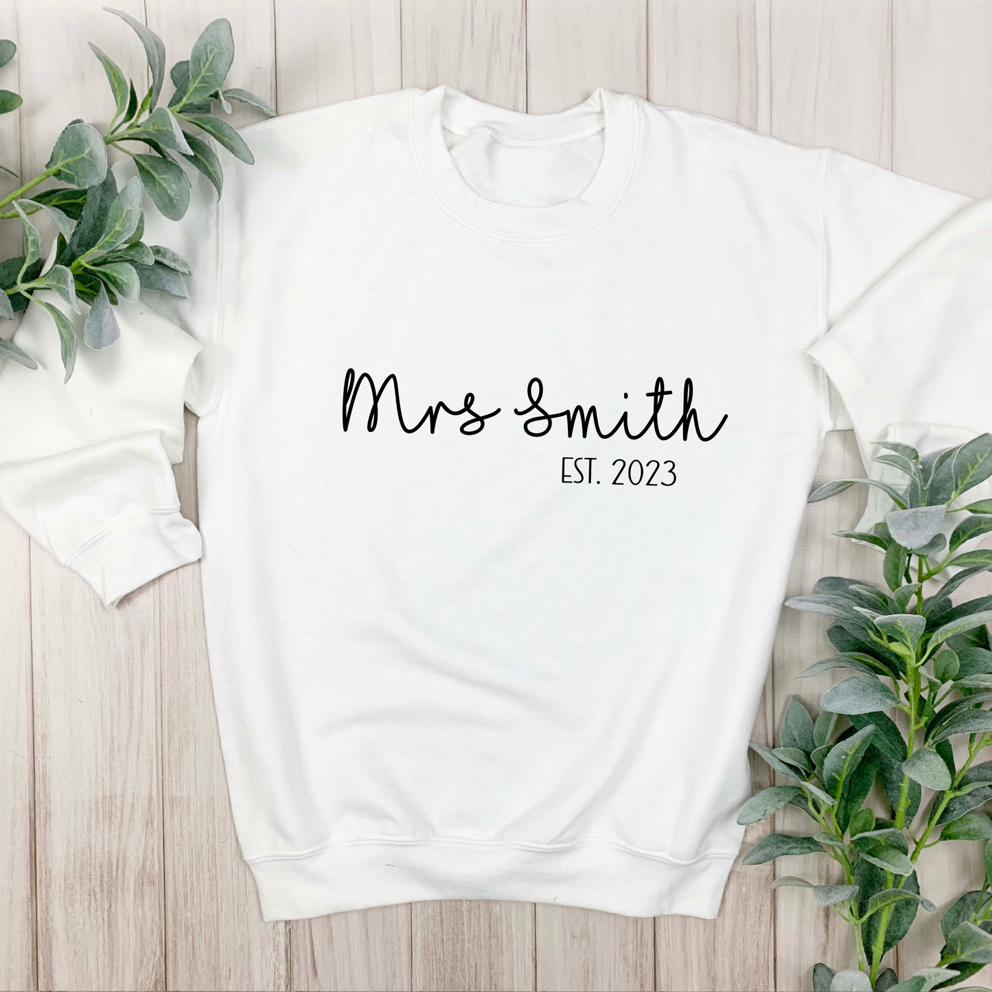 Personalised Bride Sweatshirt