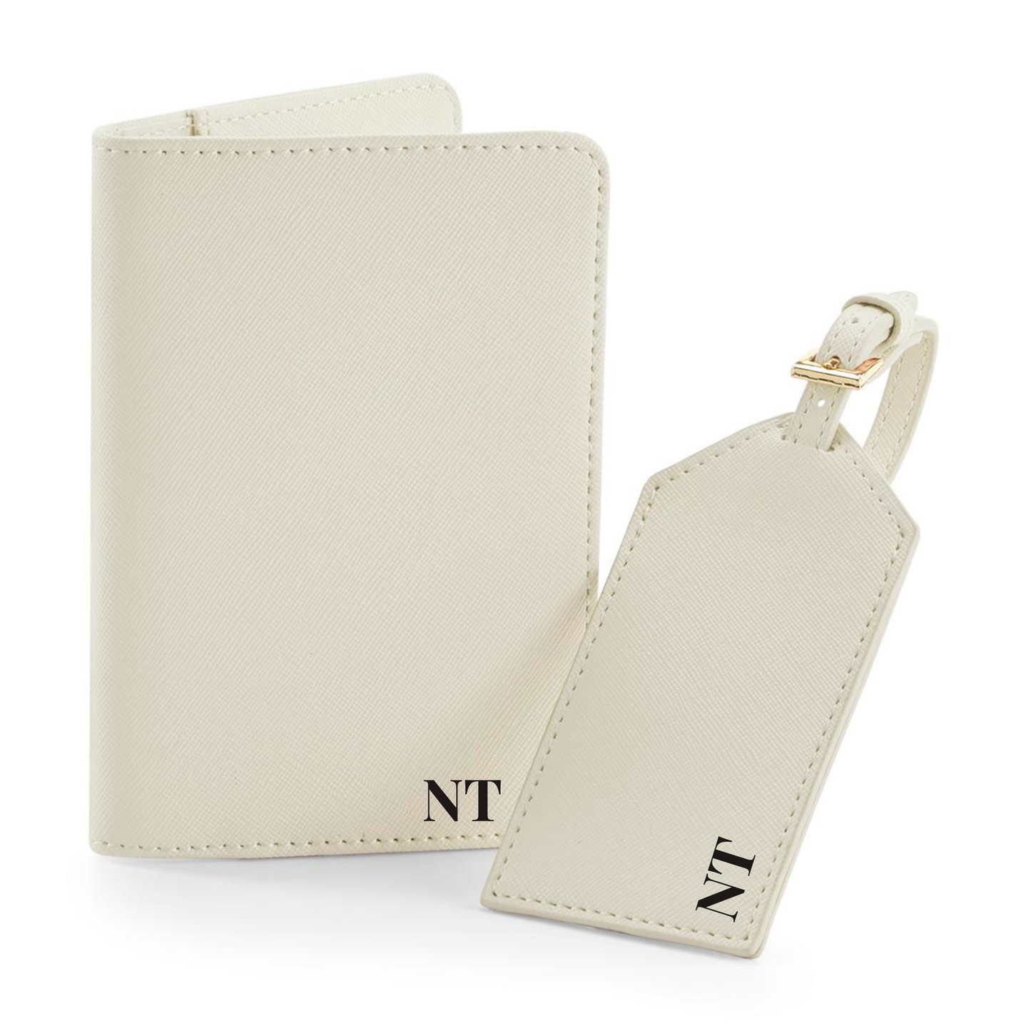 Personalised Luggage Tag and Passport Set