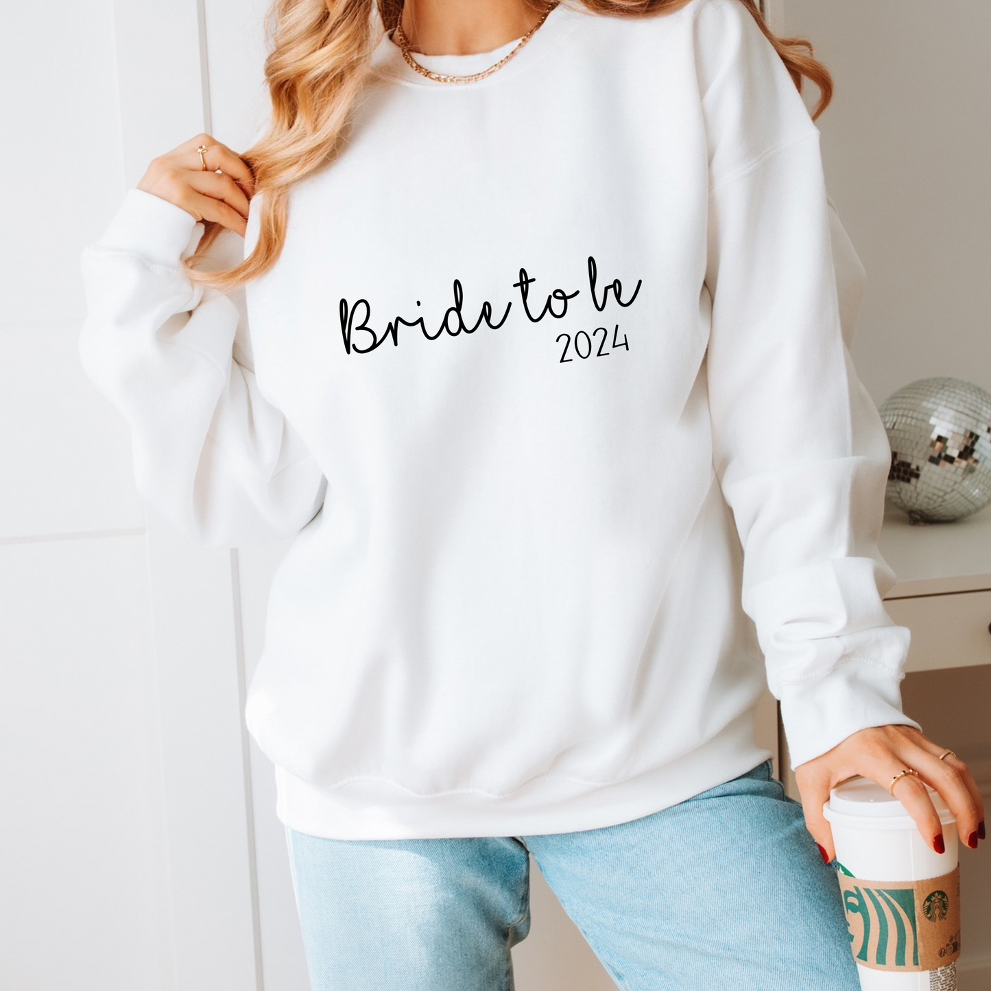 Personalised Sweatshirt For Bride To Be