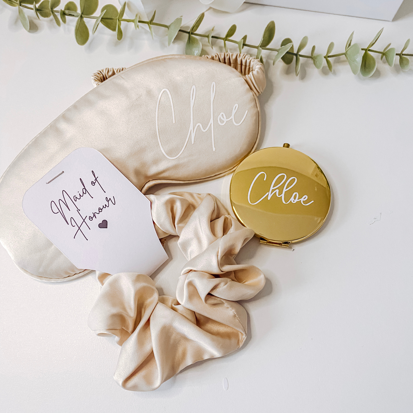 Champagne Gold Bridesmaid box set