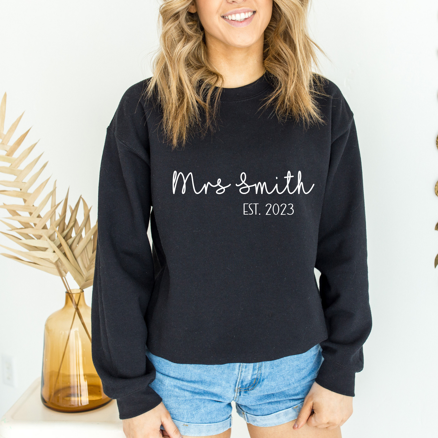 Personalised Bride Sweatshirt