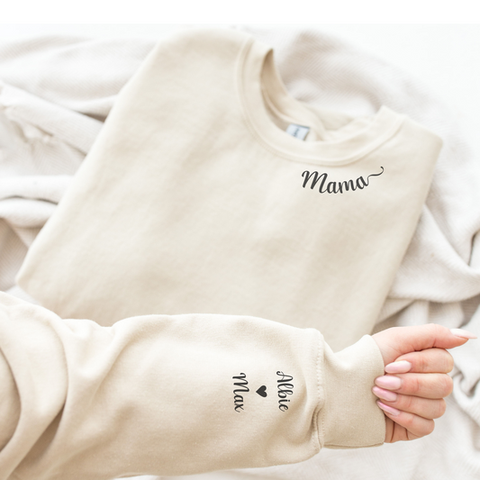 Personalised mama sweatshirt