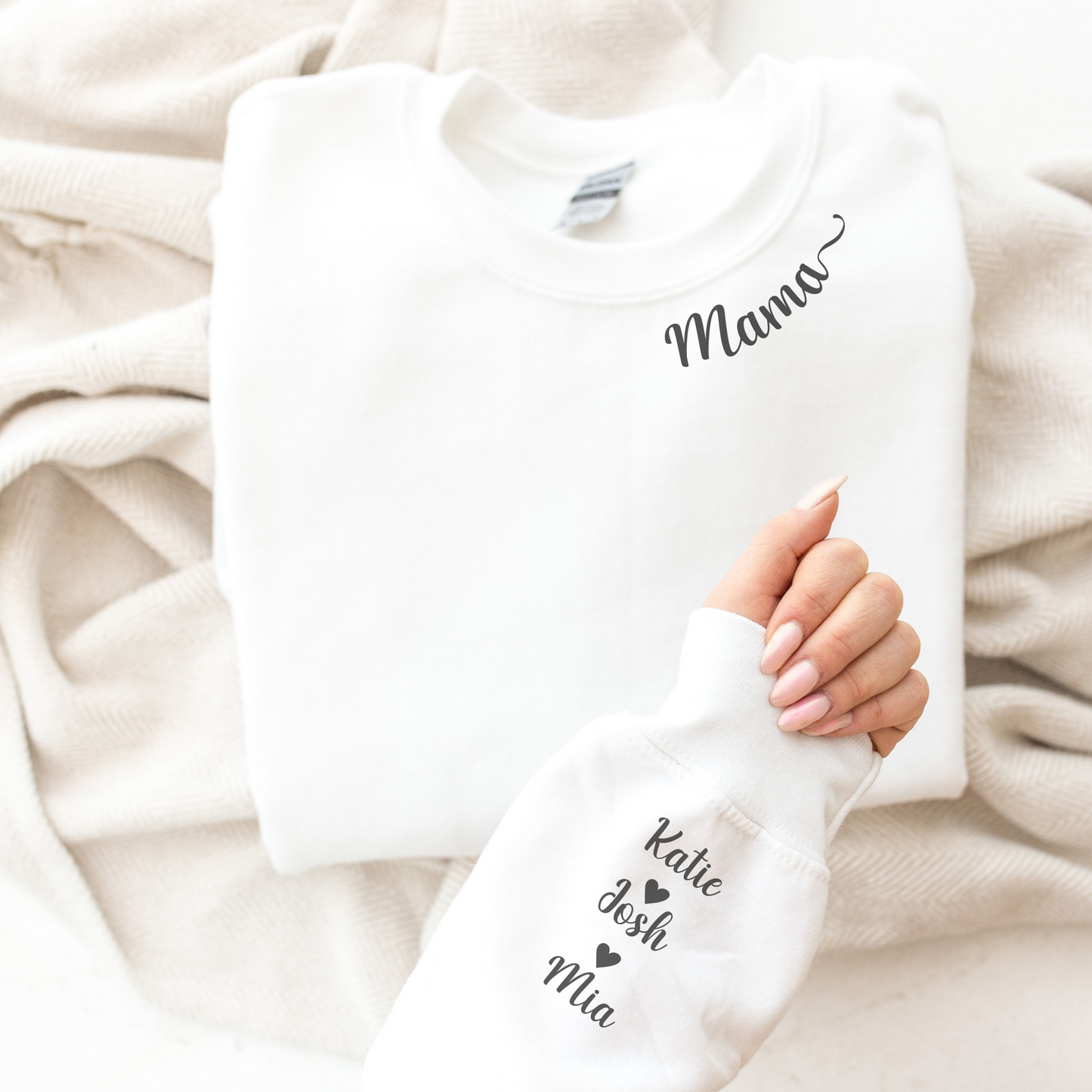 Personalised mama sweatshirt