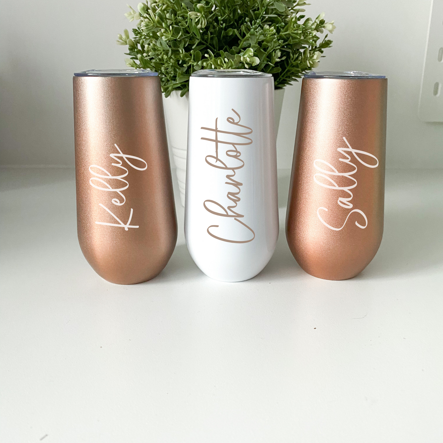 Rose Gold Tumbler