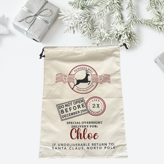 Personalised Santa Sack