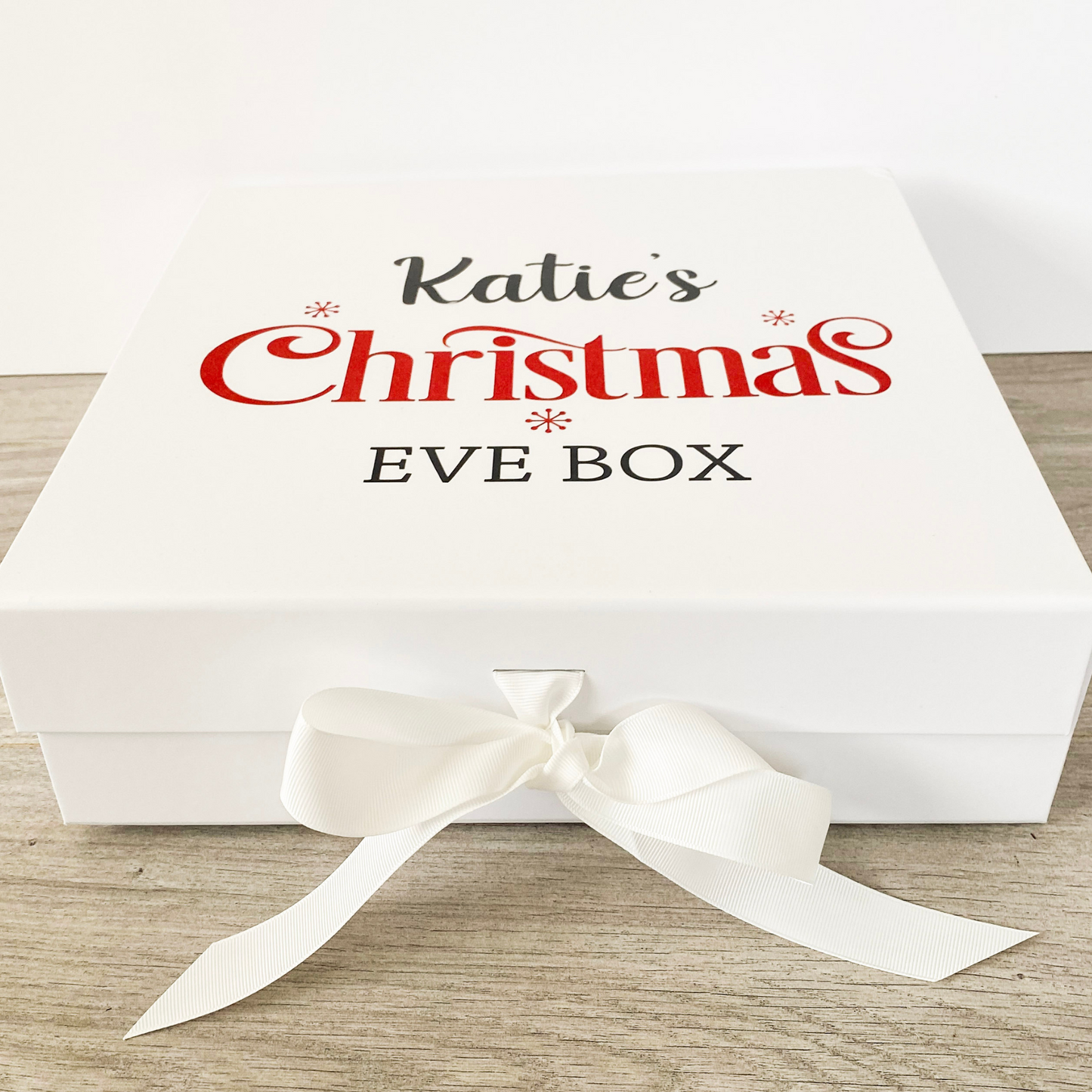 Luxury Christmas Eve Box - White