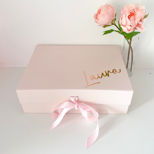 Pink Personalised Gift Box