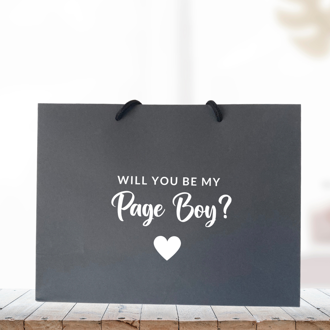 Personalised Gift Bag For Groomsmen